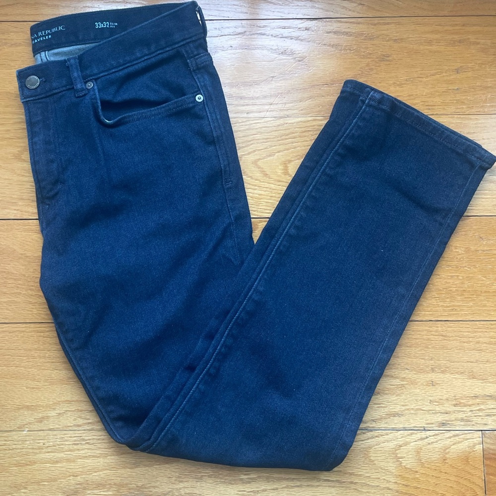 Banana Republic Men’s Dark Wash Denim Jeans
